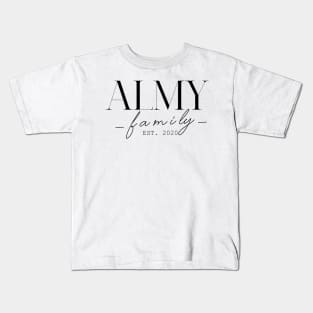 Almy Family EST. 2020, Surname, Almy Kids T-Shirt